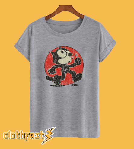 Felix The Cat Keep Walking Vintage T shirt