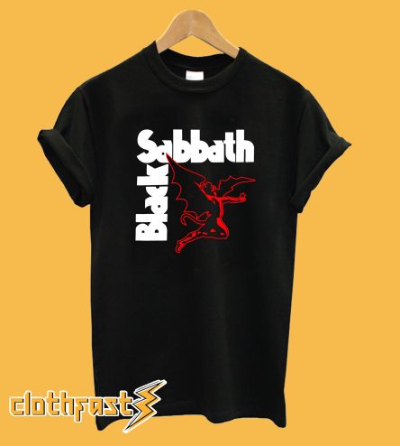 Flying Devil Black Sabbath T shirt