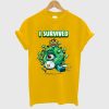 I Survived Corona Virus T shirt