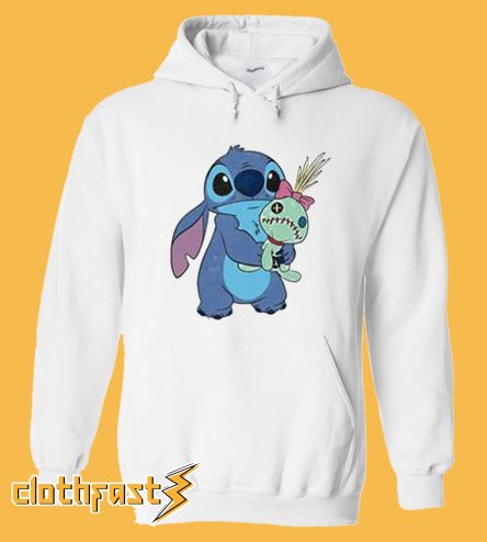 Lilo & Stitch Ohana Stitch & Scrump Girls Hoodie