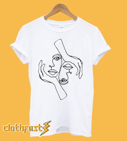 One Line Drawing T shirt