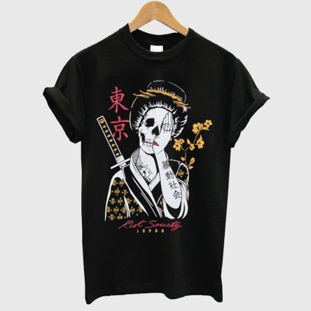 RIOT SOCIETY Geisha Shame Mens T-shirt