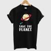 Save the Planet Save the Earth Distress T-Shirt