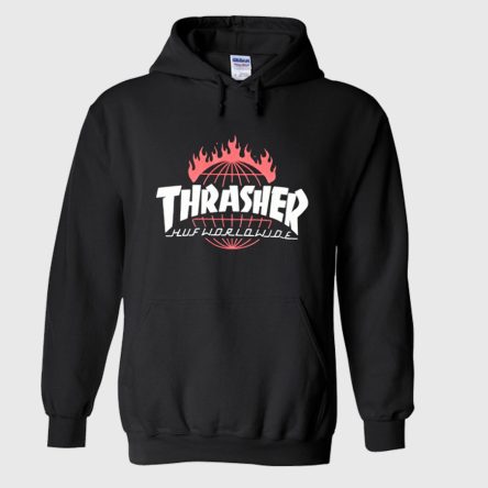 Thrasher Huf Worldwide Hoodie