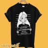 Twisted Punk Disney Alice in Wonderland Mugshot T shirt