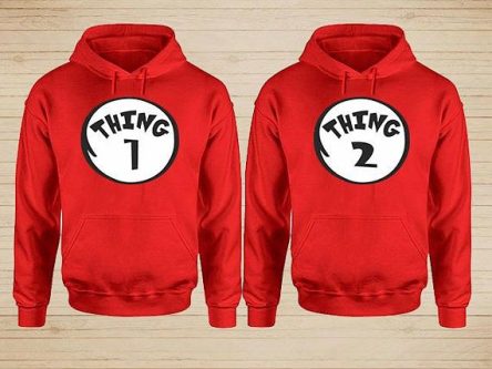 Best Thing 1 And 2 Hoodies