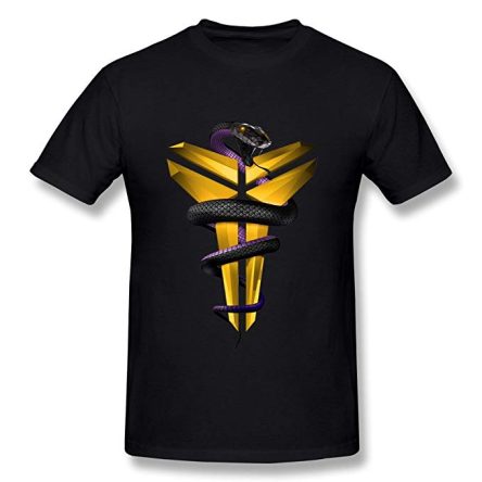 Nanan Men's Lakers Kobe Bryant Logo T Shirt