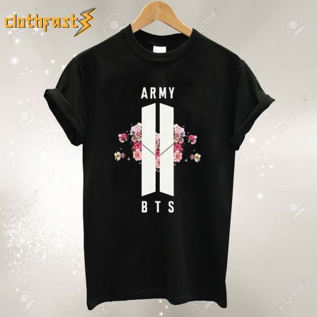 BTS Army Floral T-Shirt