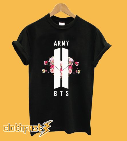 BTS Army Floral T Shirt