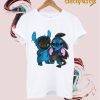 Baby Toothless and baby Stitch T shirt