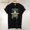 Baby Yoda And Raiders T Shirt