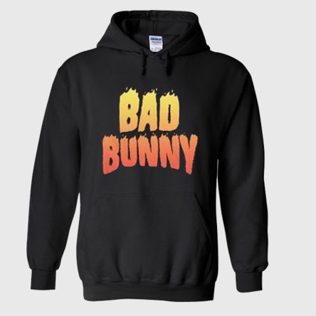 Bad Bunny Flame Hoodie