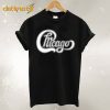 Chicago Rock Band Black Whie T Shirt