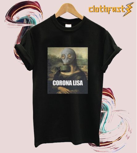 Corona Lisa Art T-Shirt