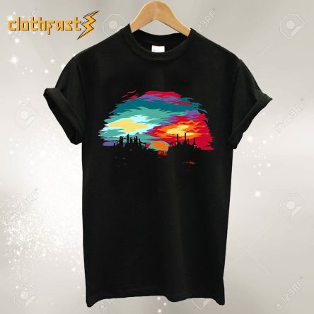 Day Night Rainbow T-Shirt