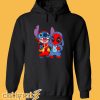 Deadpool And Stitch Hoodie