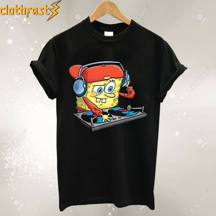 Dj Spongebob Squarpents T-Shirt