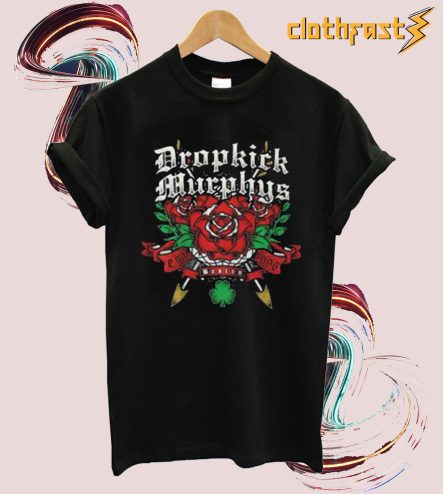 Dropkick Murphys Rose Tattoo Stylish T Shirt