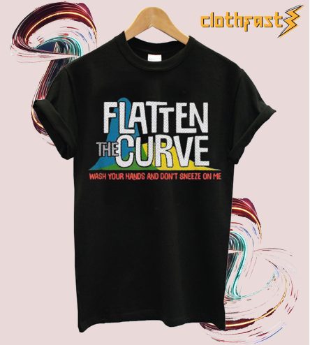 Flatten The Curve Public Health Virus Wash Your Hands Shirt