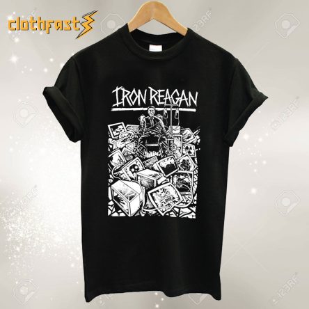 Iron Reagan Crossover Thrash Metal Punk Band T shirt