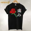 Japanese Aesthetic Rose T-Shirt