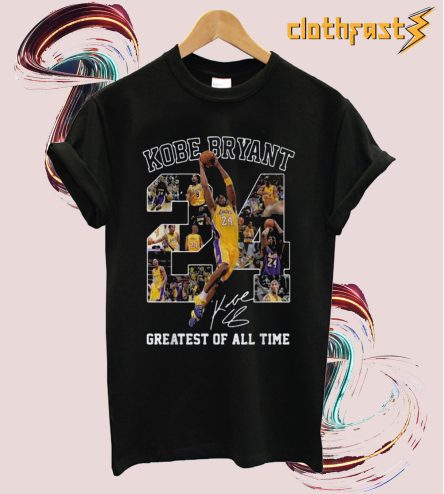 Kobe Bryant Greatest Of All Time T-Shirt