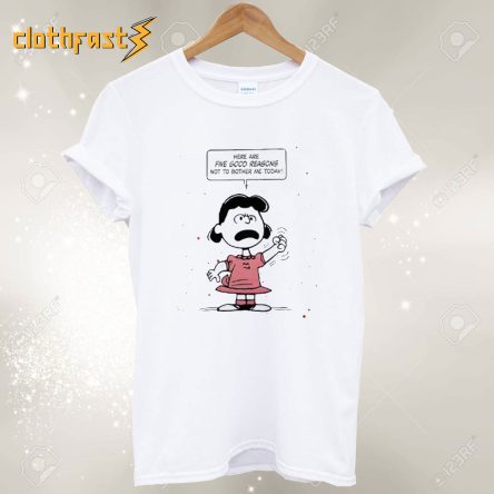 LUCY VAN PELT Peanuts Gang T Shirt