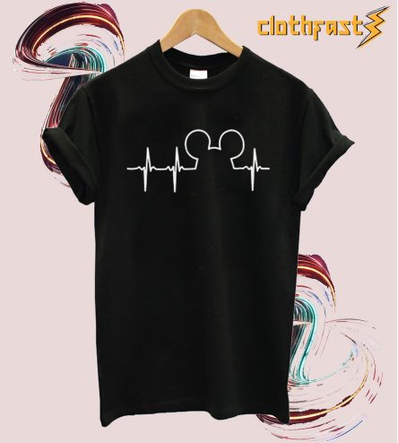 Mickey Mouse Heartbeat T shirt