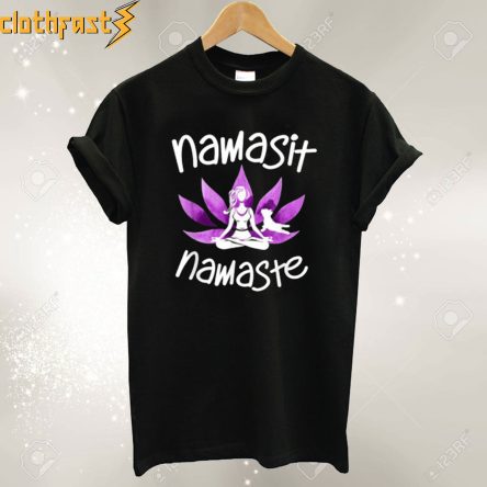 Namasit Namaste Dog Yoga T-Shirt