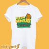 Neon Genesis Evangelion Meets Garfield And Friends T-Shirt