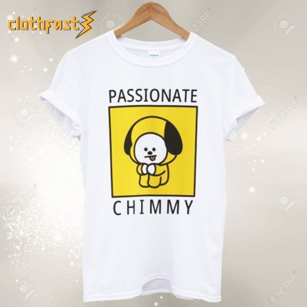 Passionate Chimmy Bt21 Uniqlo T-Shirt