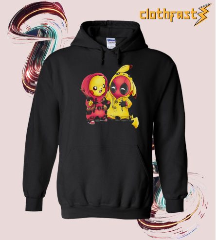 Pikapool Pikachu Deadpool Hoodie