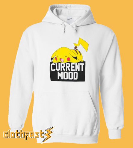 Pokemon Pikachu Current Mood Hoodie