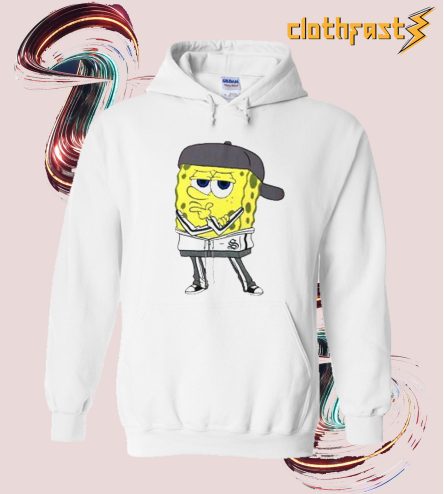 Pondering Spongebob Drawstring Hoodie