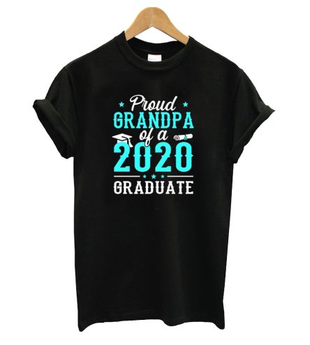 Proud Grandpa Of 2020 Graduate T-Shirt