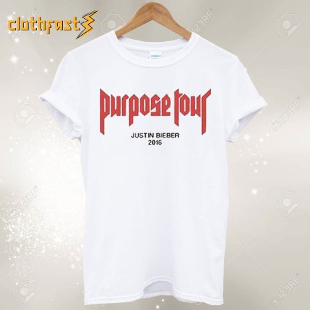 Purpose tour justin bieber 2016 T-shirt