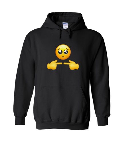 Shy Emoji Hoodie