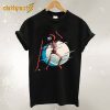 Skeleton Hockey T shirt