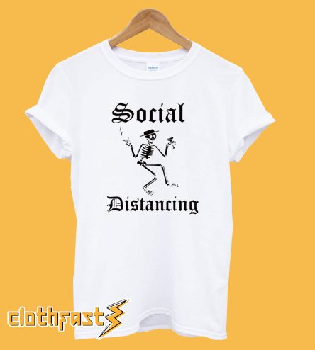 Social Distancing Parody Funny T-Shirt