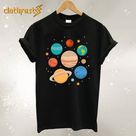 Solar System Planets T-Shirt