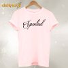 Spoiled pink T-shirt