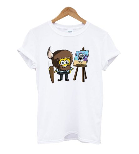 Sponge-Bob Ross T shirt