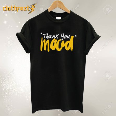 Thank You Mood Black T-Shirt