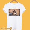 The Flintstones go Lowbrow T-Shirt