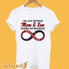 The Love Between Mom And Son Knows No Distance Proud Marine Mom T-Shirt