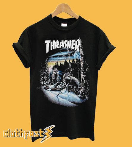 Thrasher 13 wolves T Shirt