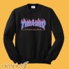 Thrasher Blue Flames Sweatshirt