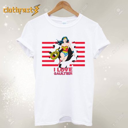 Wonder Woman I Love Gaultier T-Shirt