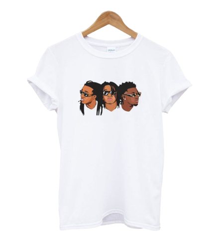 YRN Migos Selfie Cartoon Meme T-Shirt