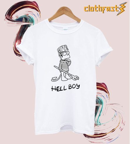 Hellboy Bart Simpson T-Shirt